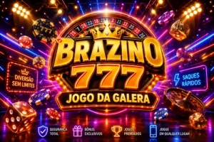 Banner Brazino777 Jogo da Galera com elementos de cassino